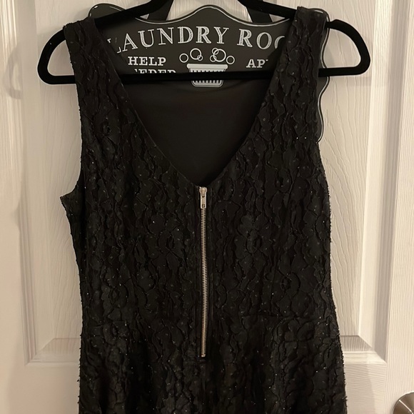 Speechless (Macy’s) Black Lace and Sparkly Dress - Picture 6 of 6